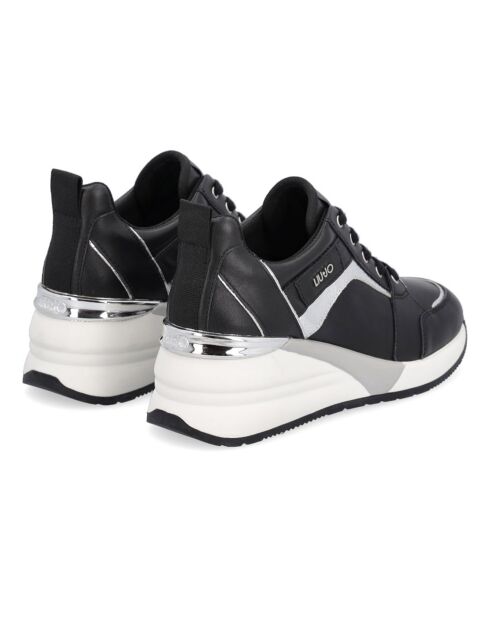 Sneakers en Cuir Alyssa noires