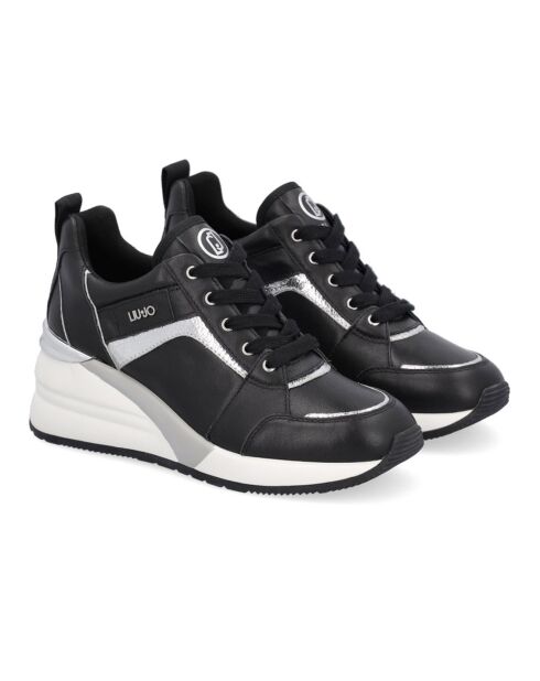 Sneakers en Cuir Alyssa noires