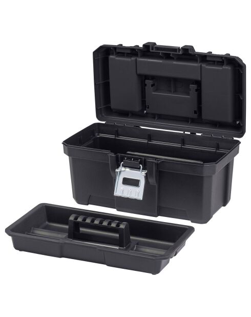 Boite à Outils Classic 16 noir/rouge - 39.7x21.3x20.6 cm