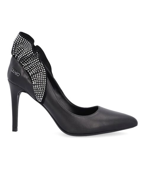 Escarpins en Cuir Vickie noirs
