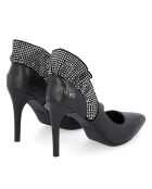 Escarpins en Cuir Vickie noirs