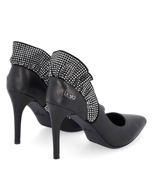 Escarpins en Cuir Vickie noirs