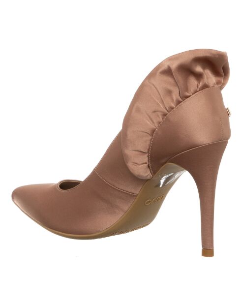 Escarpins en Cuir Vickie marron