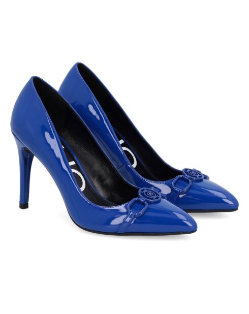 Escarpins en Cuir Vickie bleus