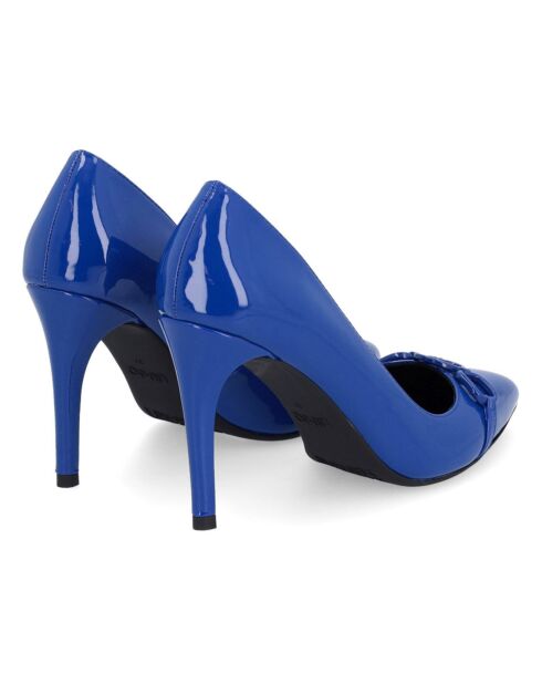 Escarpins en Cuir Vickie bleus