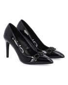 Escarpins en Cuir Vickie noirs