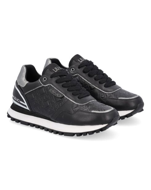 Sneakers en Cuir Wonder noires