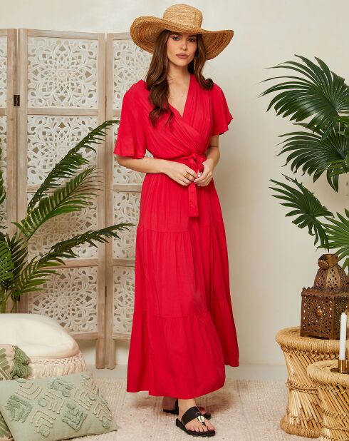 Robe Sharon rouge