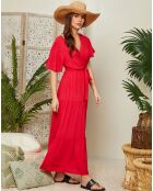 Robe Sharon rouge