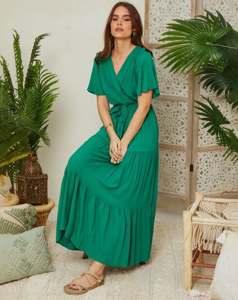 Robe Sharon verte
