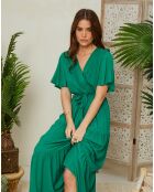 Robe Sharon verte
