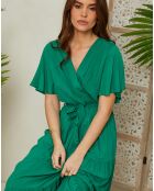 Robe Sharon verte