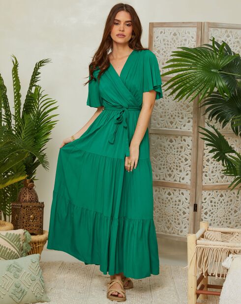 Robe Sharon verte