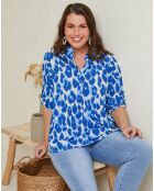 Blouse Marta bleu