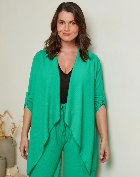 Gilet Emeline vert
