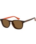 Lunettes de Soleil Homme marron/orange