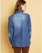 Chemise en jean Blue Ella worn