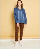 Chemise en jean Blue Ella worn