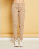 Pantalon chino Natural Tess beige