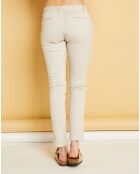 Pantalon chino Natural Tess sable