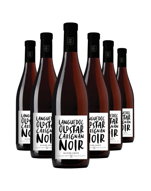 6 Languedoc Old Star Carignan Noir 2020 Olivier Coste 6x75cl