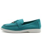 Mocassins Sala turquoise