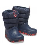 Stivali Gia blu navy/rossi