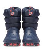 Stivali Gia blu navy/rossi