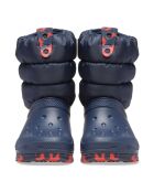 Stivali Gipy navy/rossi