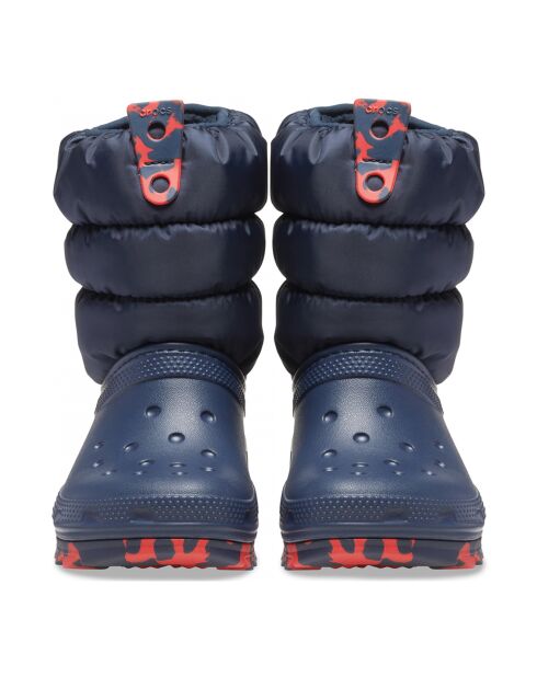 Stivali Gipy navy/rossi