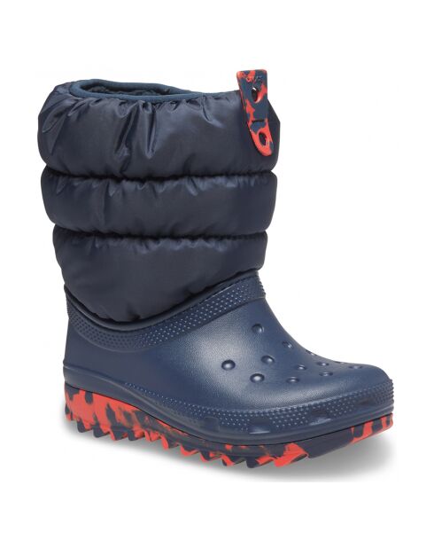 Stivali Gipy navy/rossi