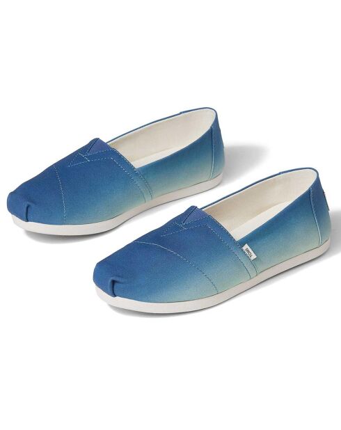 Espadrilles Tao bleu/blanc