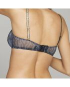 Soutien-gorge bandeau Ema bleu