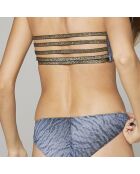 Soutien-gorge bandeau Vanessa bleu
