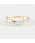 Bague Emma Zirconium or jaune