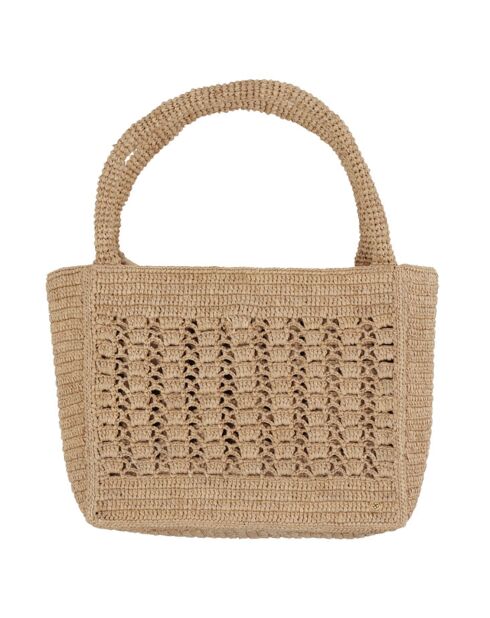 Sac cabas en Raphia Jane thé - 25x20x11 cm