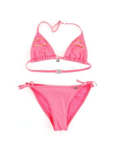 Maillot de bain 2 Pièces Color Sun rose fluo