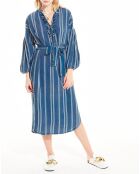 Robe loose Renata bleue