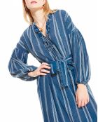 Robe loose Renata bleue