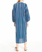 Robe loose Renata bleue