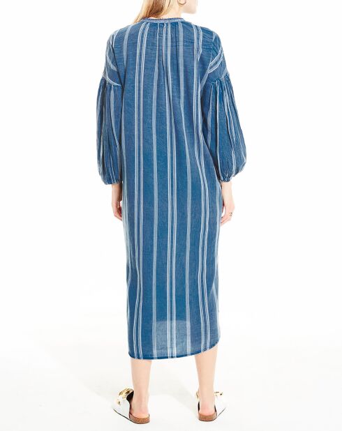 Robe loose Renata bleue
