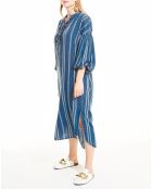 Robe loose Renata bleue