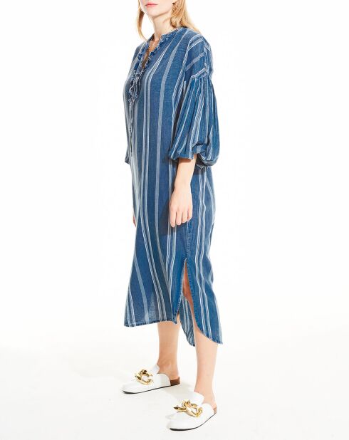 Robe loose Renata bleue