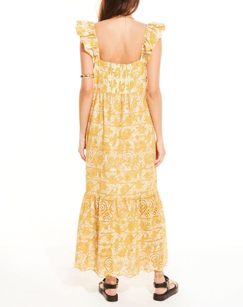 Robe Brigitte jaune