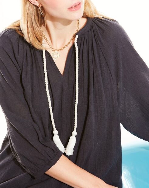 Cleo Midikleid aus Karbon