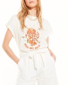 T-Shirt Donna écru