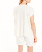 T-Shirt Donna écru