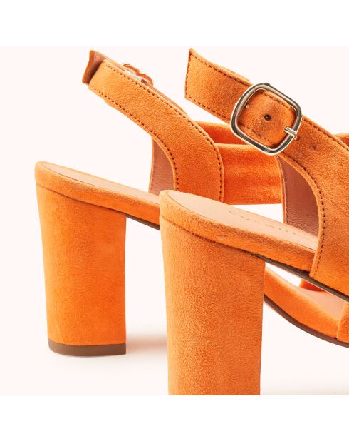 Sandali Vuko Cumin in pelle di velluto - Tacco 8 cm