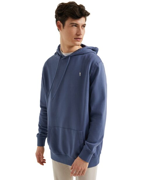 Sweat à capuche Rigby go bleu