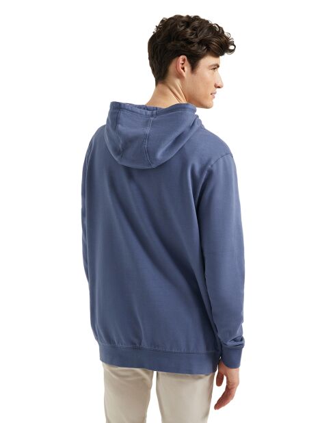 Sweat à capuche Rigby go bleu